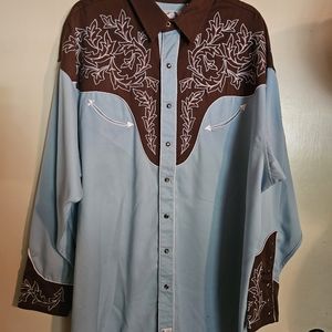 Panhandle Slim Embroidered Western Shirt